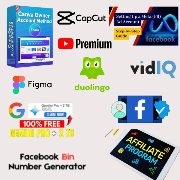 Premium Bundle—9+ Digital Tools Method in 1 Package!
